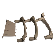Inner Door Pull Handle Set for BMW X4 F26 (2014-2018) in Oyster color