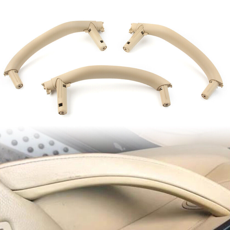 Inner Door Pull Handle Set for BMW X5 F15 (2014-2018) in Beige color