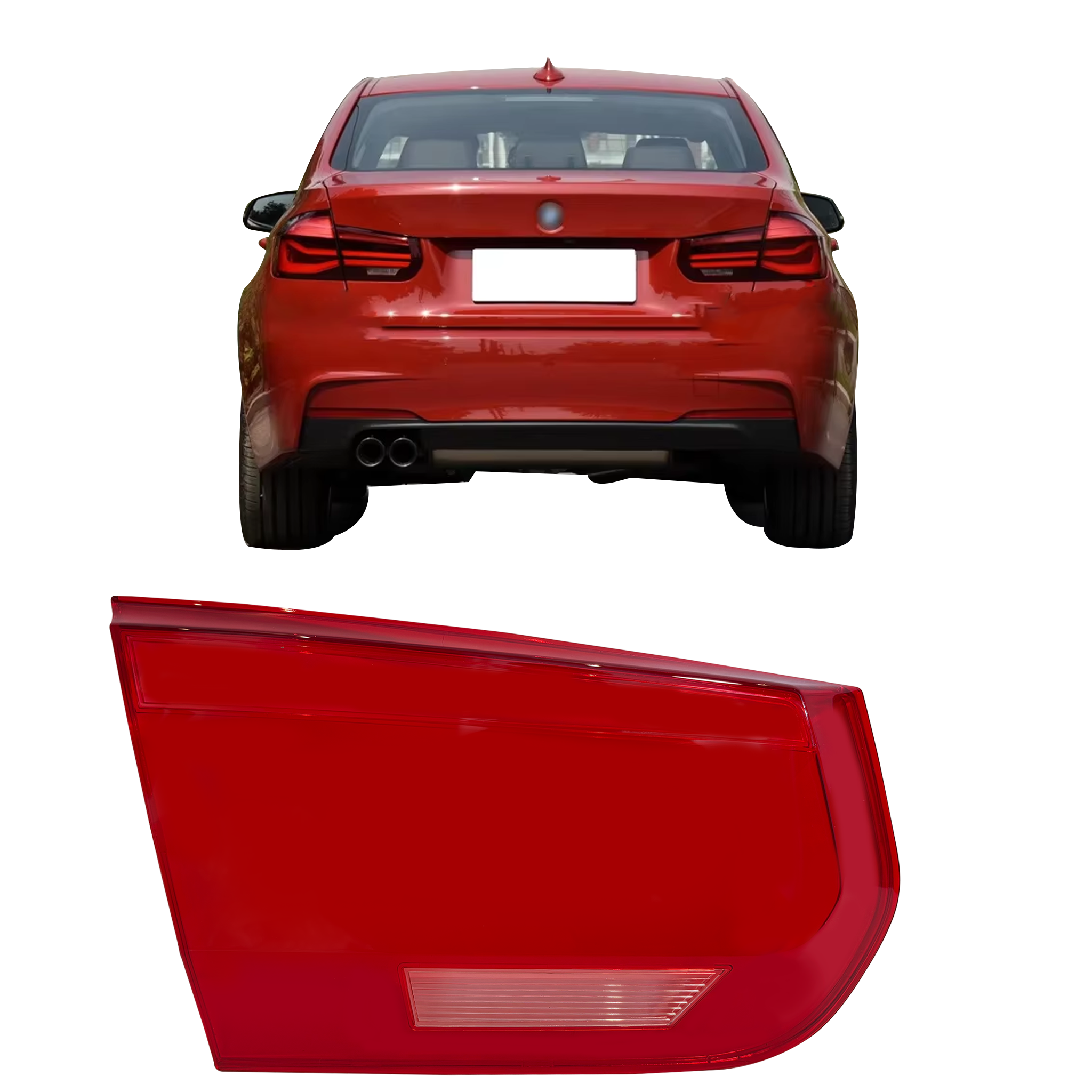 Inner Left (Passenger Side) Tail Lamp Cover for BMW 3 F30 (2016-2018)
