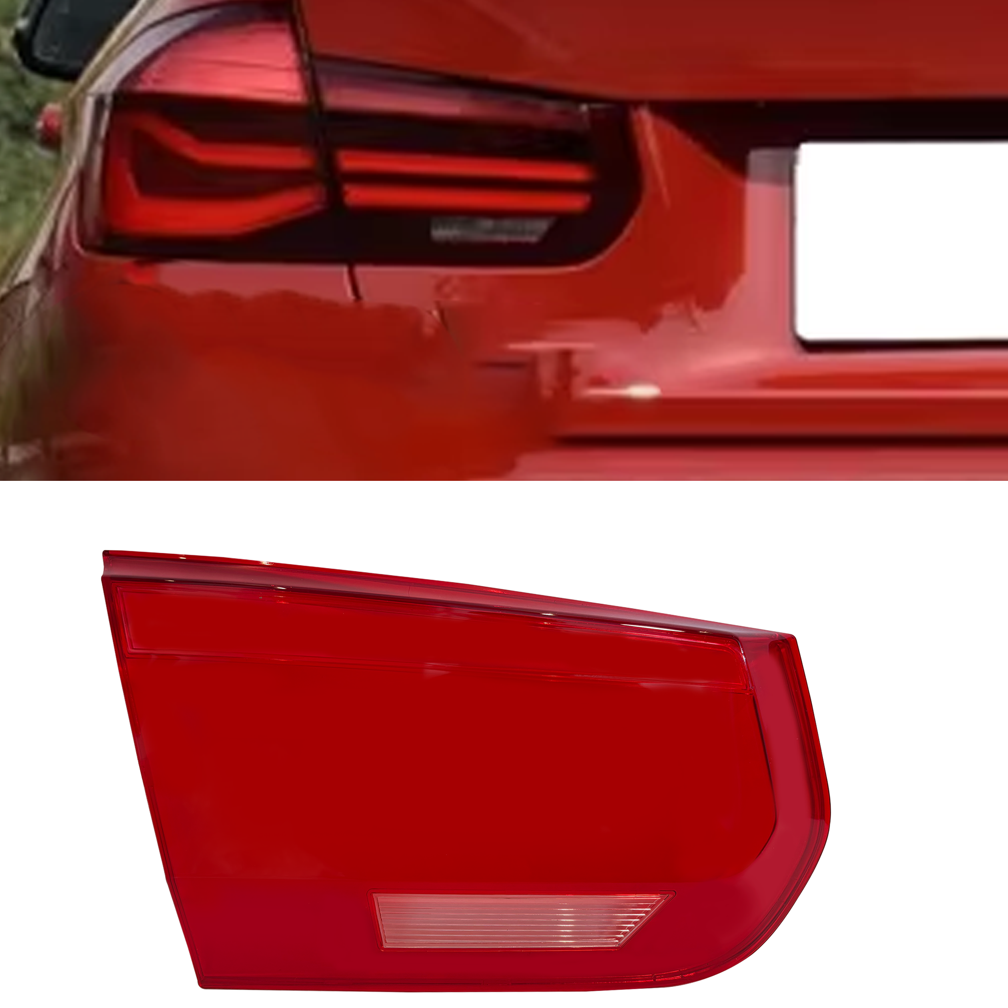 Inner Left (Passenger Side) Tail Lamp Cover for BMW 3 F30 (2016-2018)