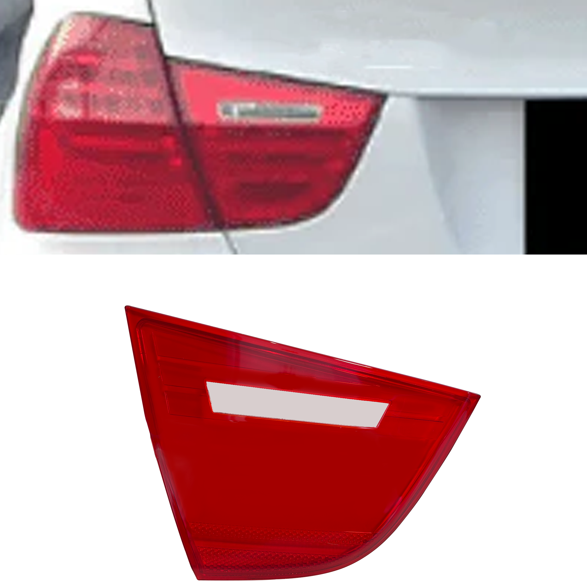 Inner Left (Passenger Side) Tail Lamp Cover for BMW 3 Series E90 (2007-2011)