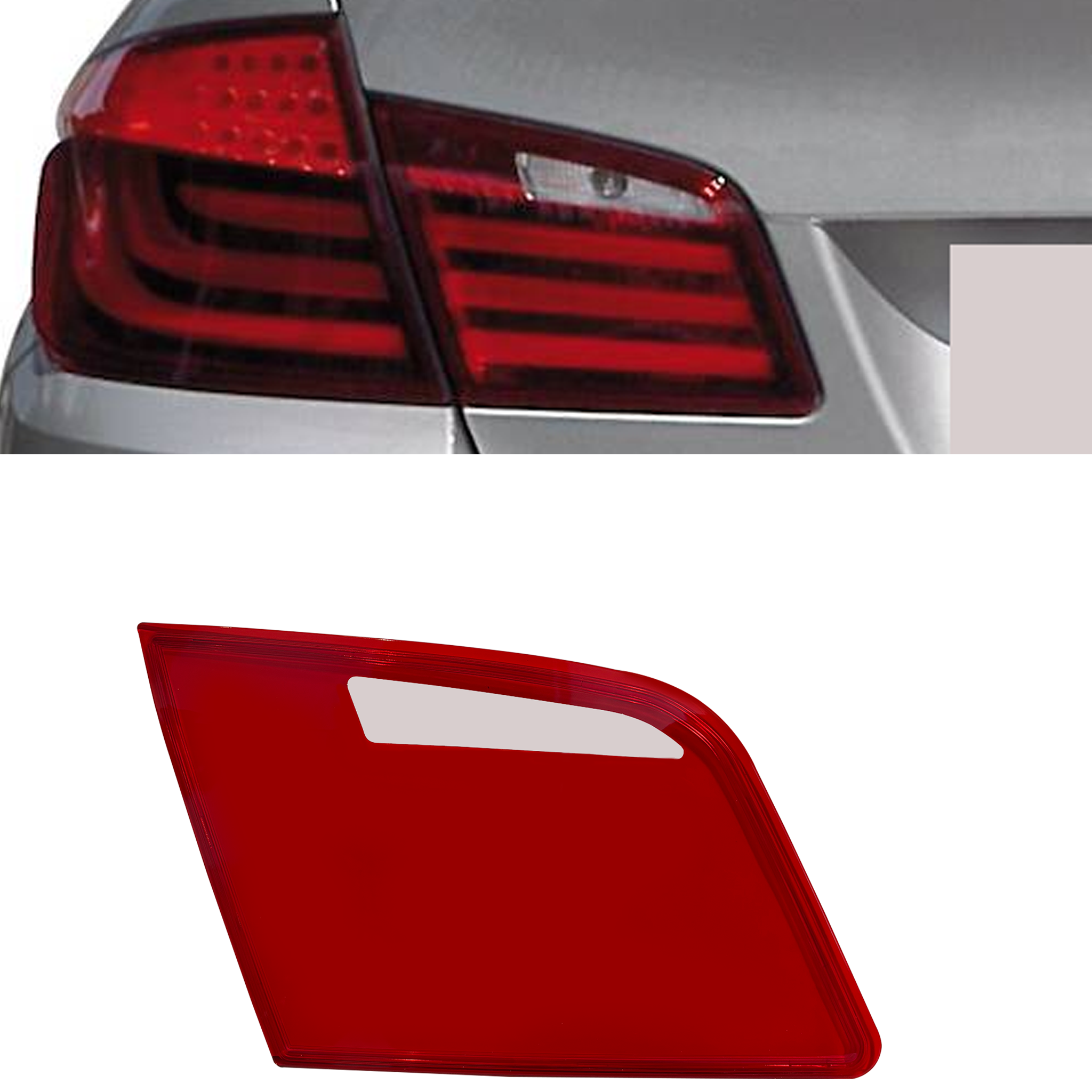 Inner Left (Passenger Side) Tail Lamp Cover for BMW 5 SERIES F10 (2010-2016)