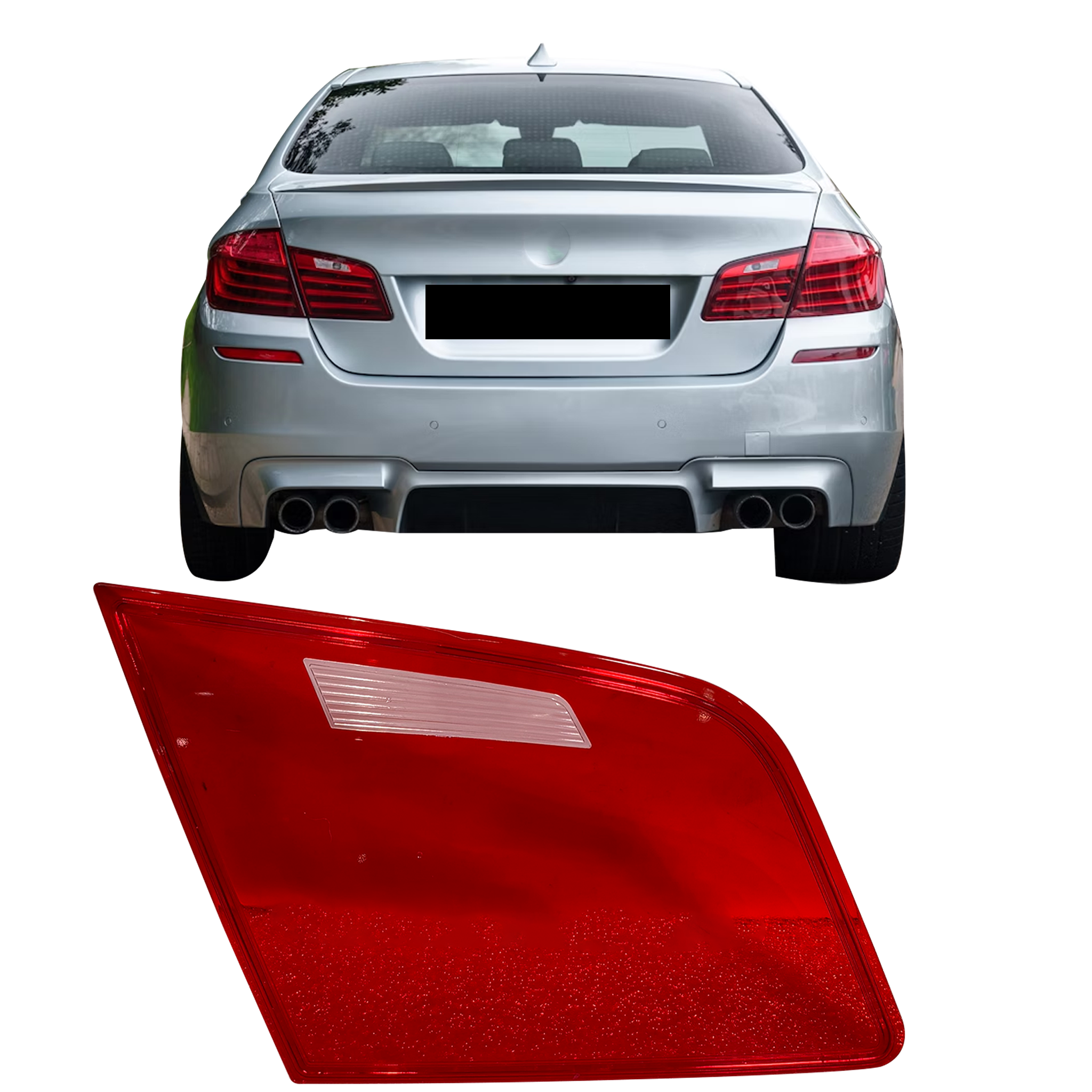 Inner Left (Passenger Side) Tail Lamp Cover for BMW 5 SERIES F10 (2010-2016)