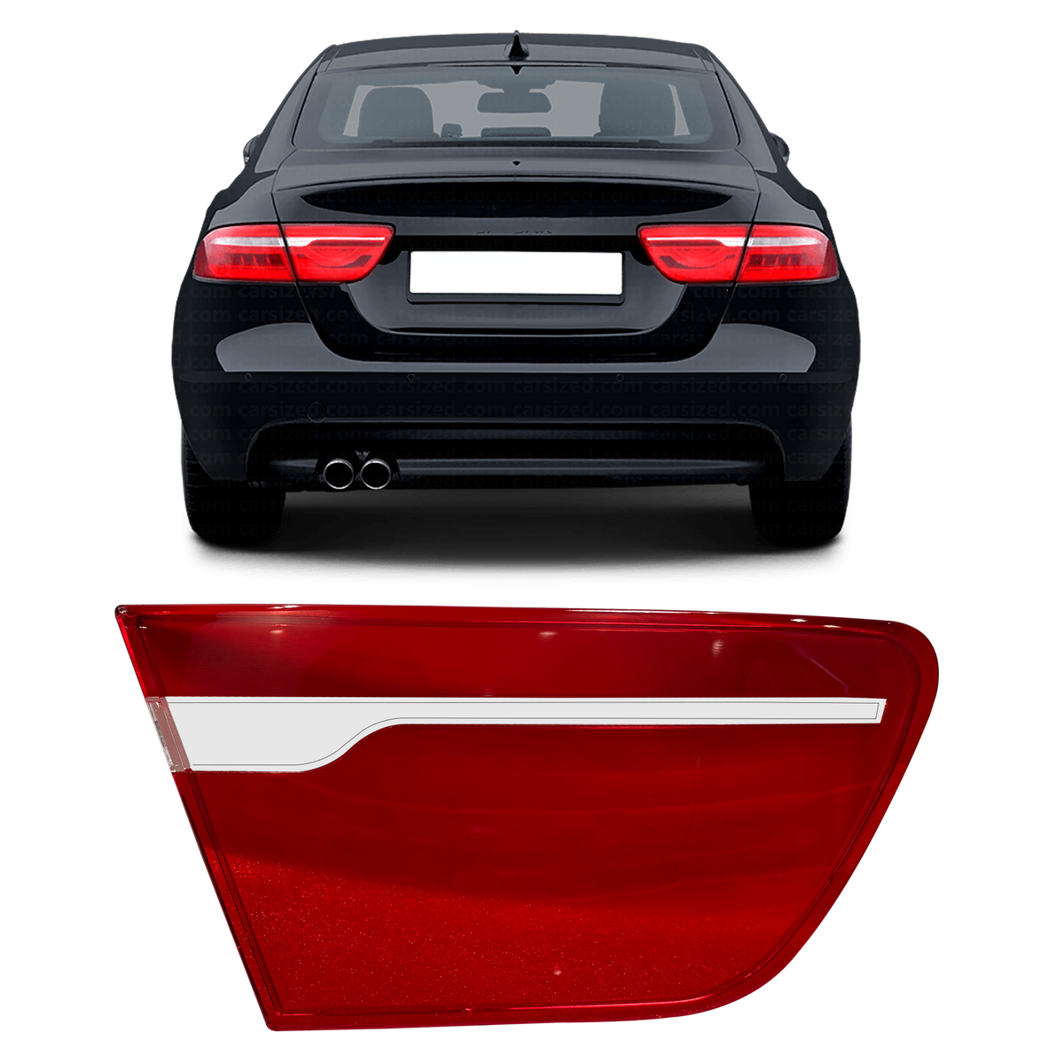 Inner Left (Passenger Side) Tail Lamp Cover for JAGUAR XE X760 (2016-2019)