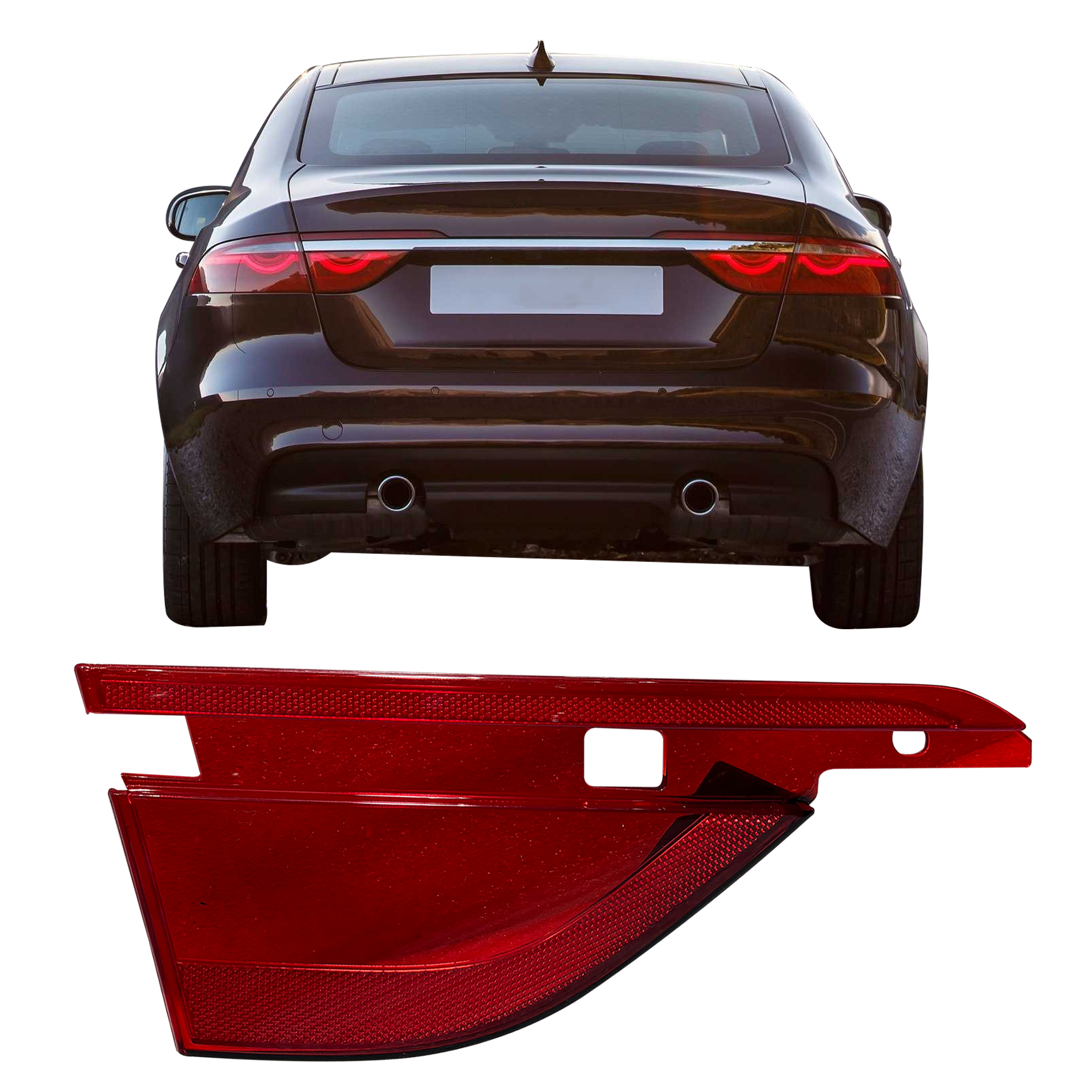 Inner Left (Passenger Side) Tail Lamp Cover for JAGUAR XF X260 (2016-2020)