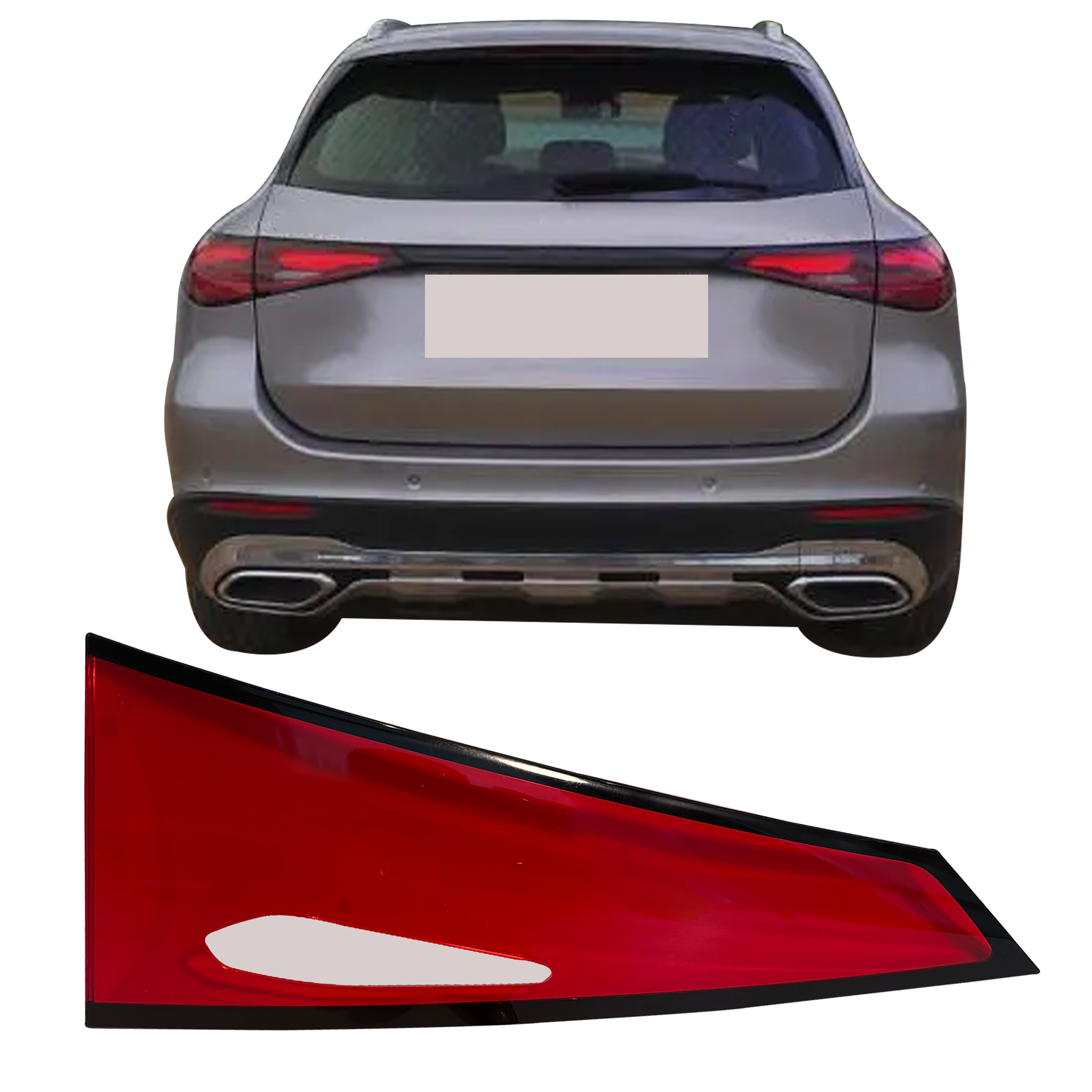 Inner Left (Passenger Side) Tail Lamp Cover for MERCEDES-BENZ GLC X254 (2022-2025)