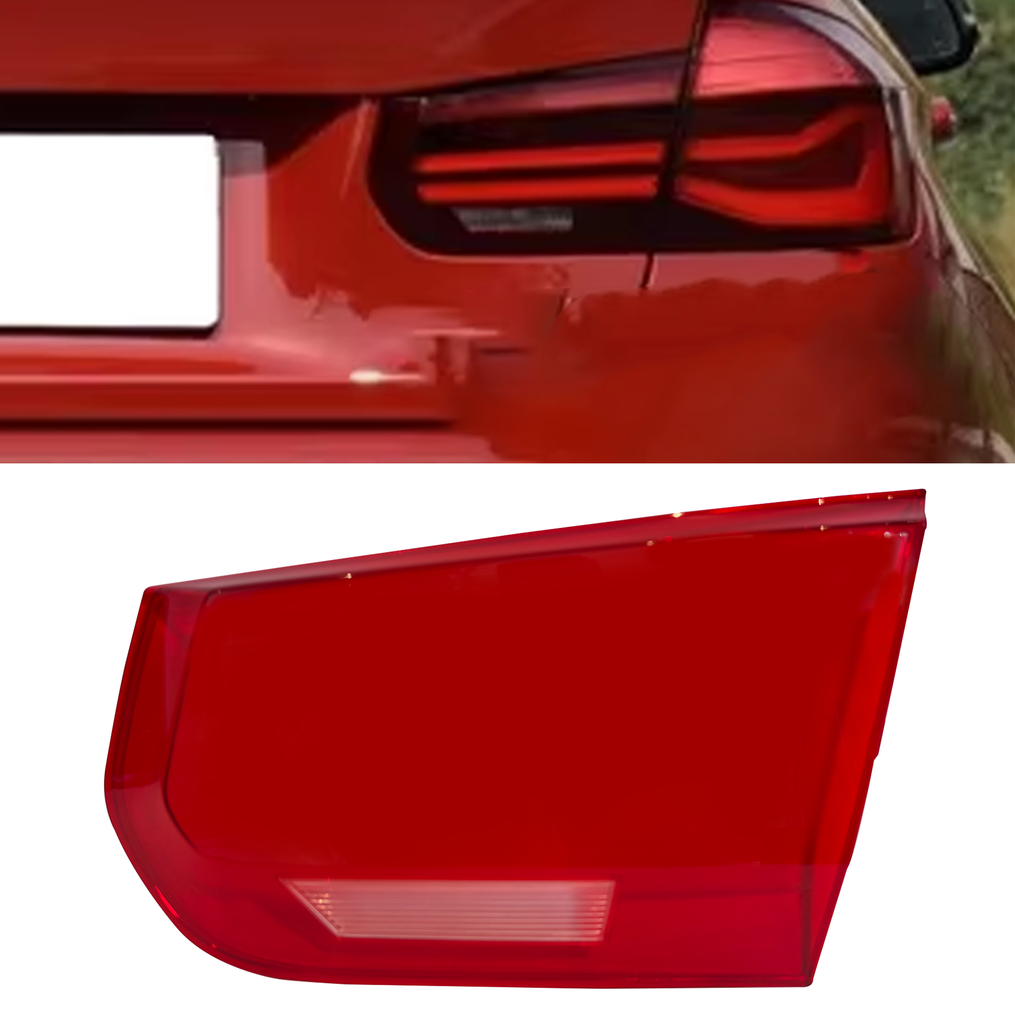 Inner Right (Driver Side) Tail Lamp Cover for BMW 3 F30 (2016-2018)