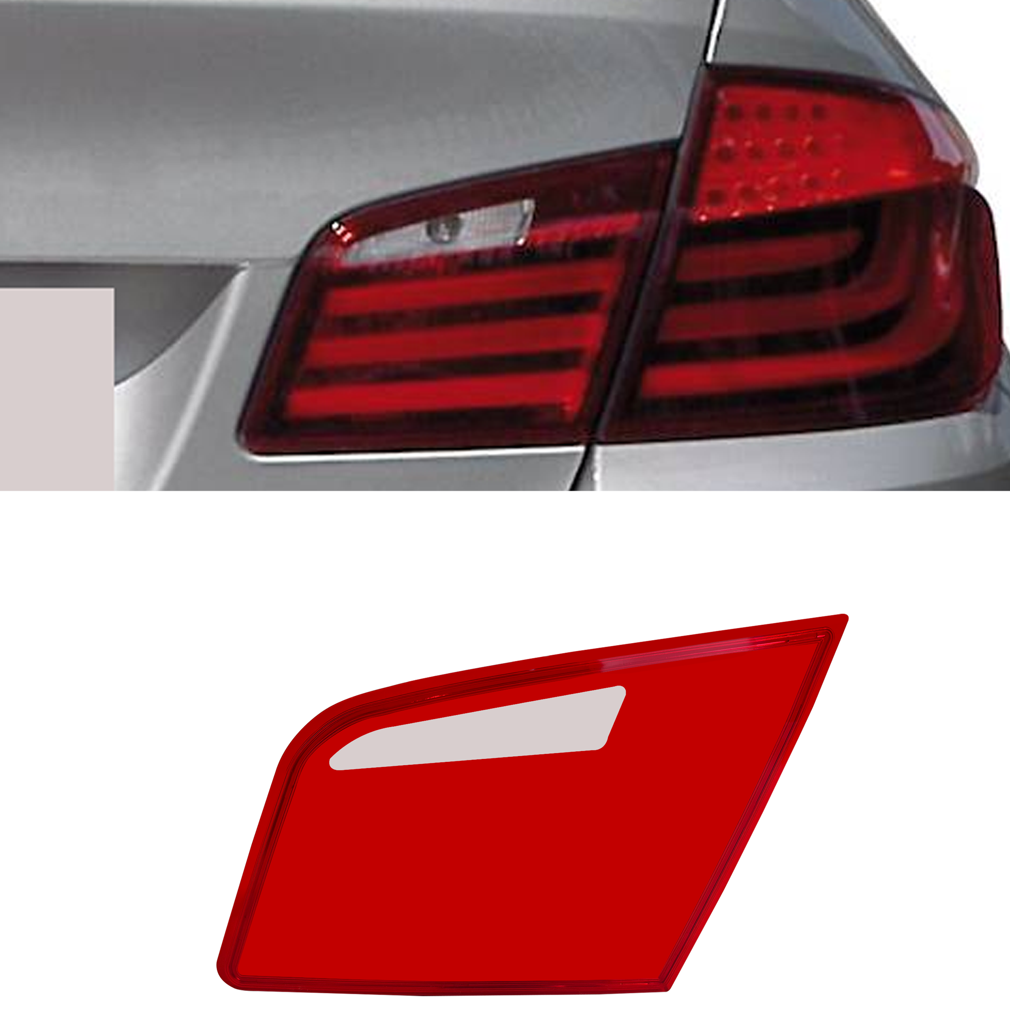 Inner Right (Driver Side) Tail Lamp Cover for BMW 5 SERIES F10 (2010-2016)