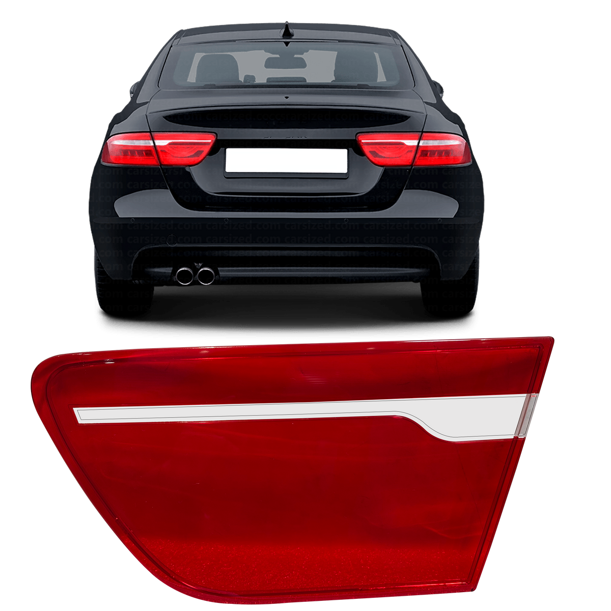 Inner Right (Driver Side) Tail Lamp Cover for JAGUAR XE X760 (2016-2019)
