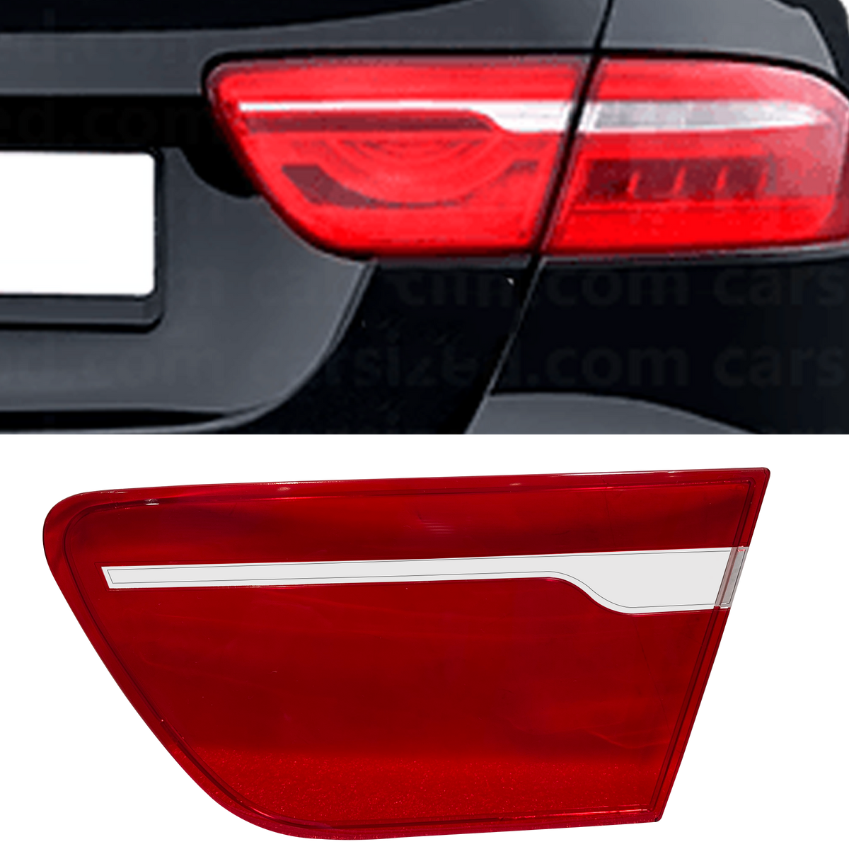 Inner Right (Driver Side) Tail Lamp Cover for JAGUAR XE X760 (2016-2019)
