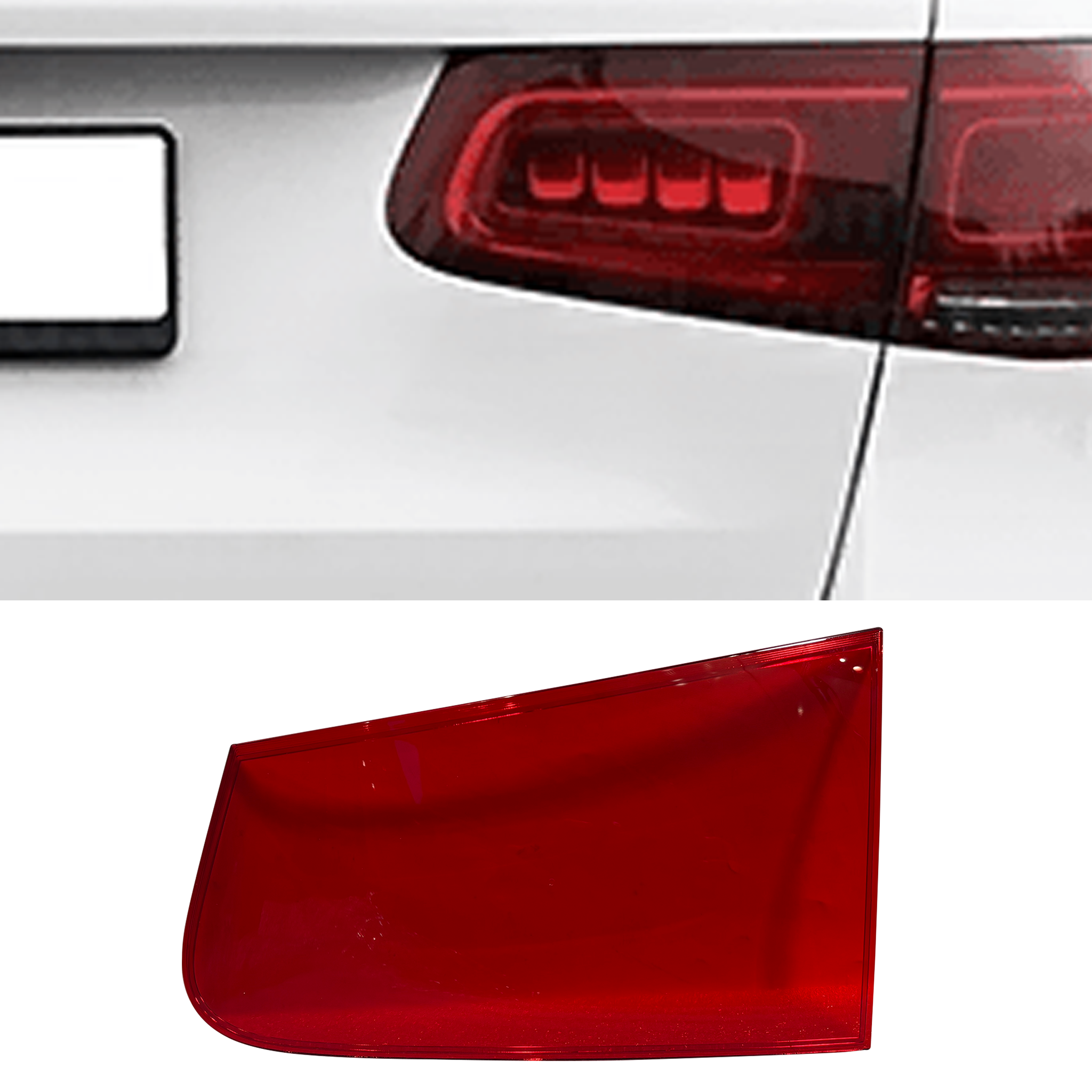 Inner Right (Driver Side) Tail Lamp Cover for MERCEDES-BENZ GLC W253 (2015-2023)