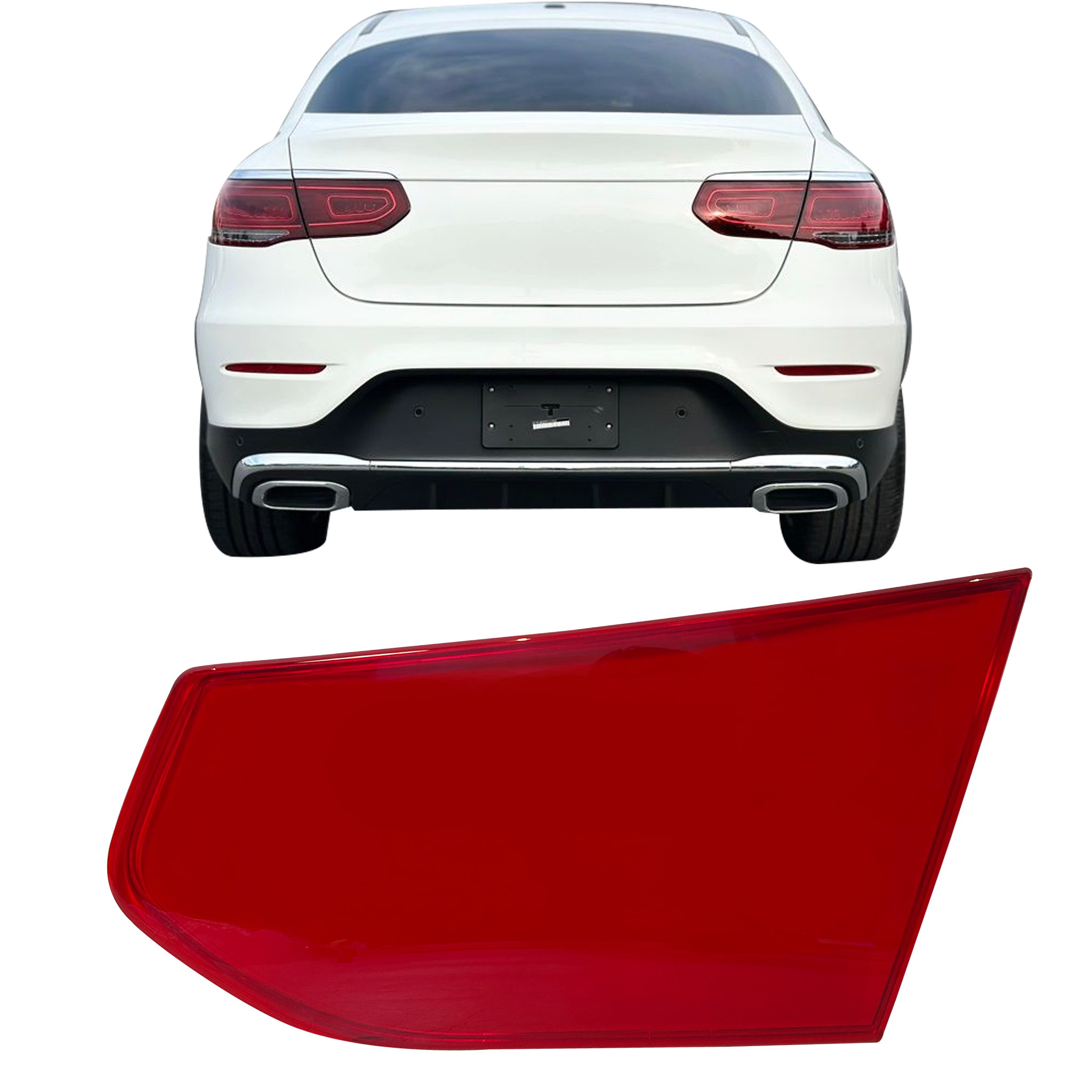 Inner Right (Driver Side) Tail Lamp Cover for MERCEDES-BENZ GLC W253 (2015-2023)