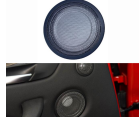 Interior Door Loudspeaker Cover for BMW X1 F48 (2015-2022) in Black color Model C