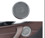 Interior Door Loudspeaker Cover for BMW X1 F49 (2016-2020) in Silver color Model B
