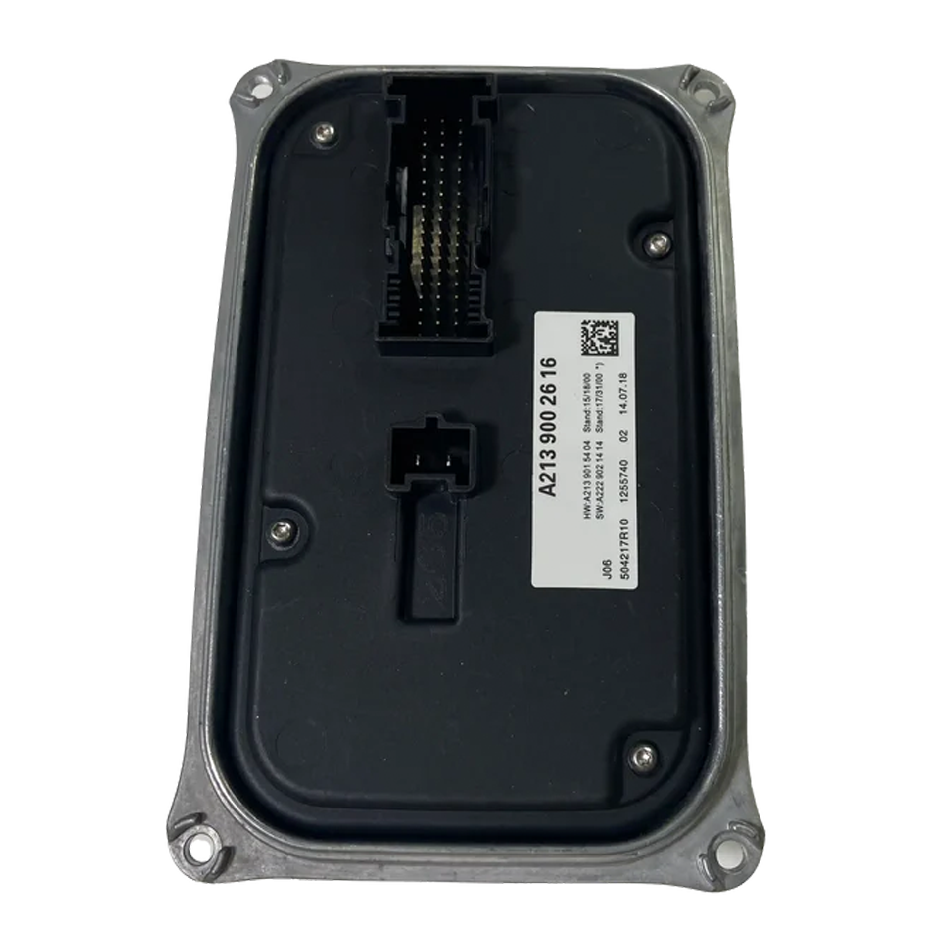 LED Headlight Ballast for MERCEDES-BENZ C-CLASS W205 (2014-2023) with angular connector and 2, 32 pins