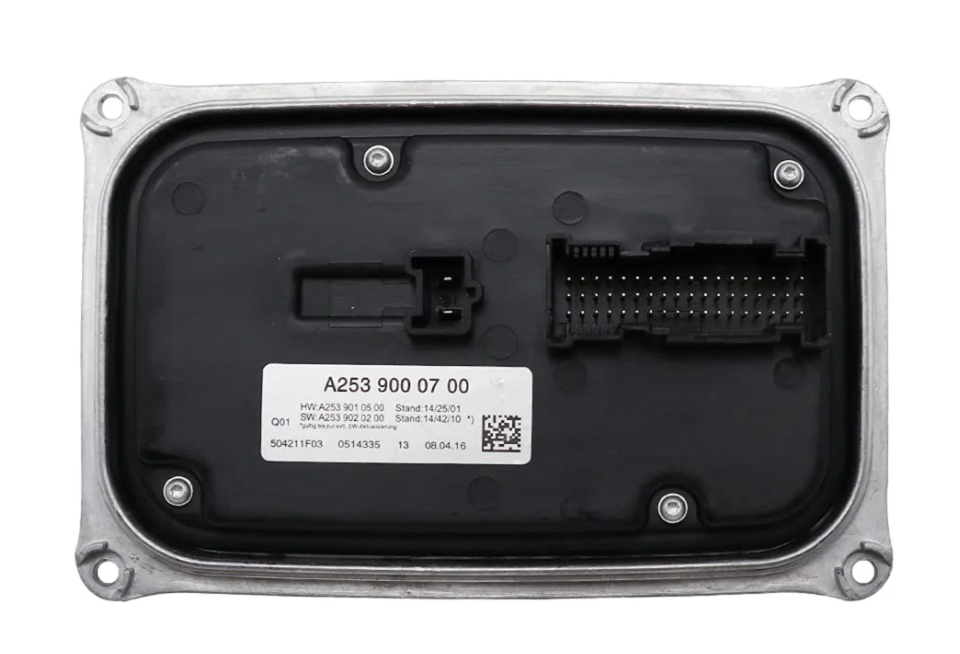 LED Headlight Ballast for MERCEDES-BENZ GLC W253 (2015-2023) with control unit for dynamic bending light and headlight levelling