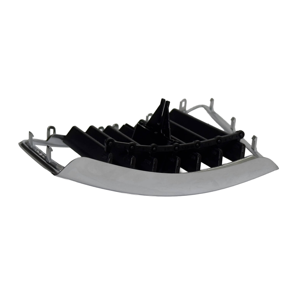 Left AC Vent Grille for AUDI Q5 8RB (2008-2017) in Black & Silver color RHD Chrome