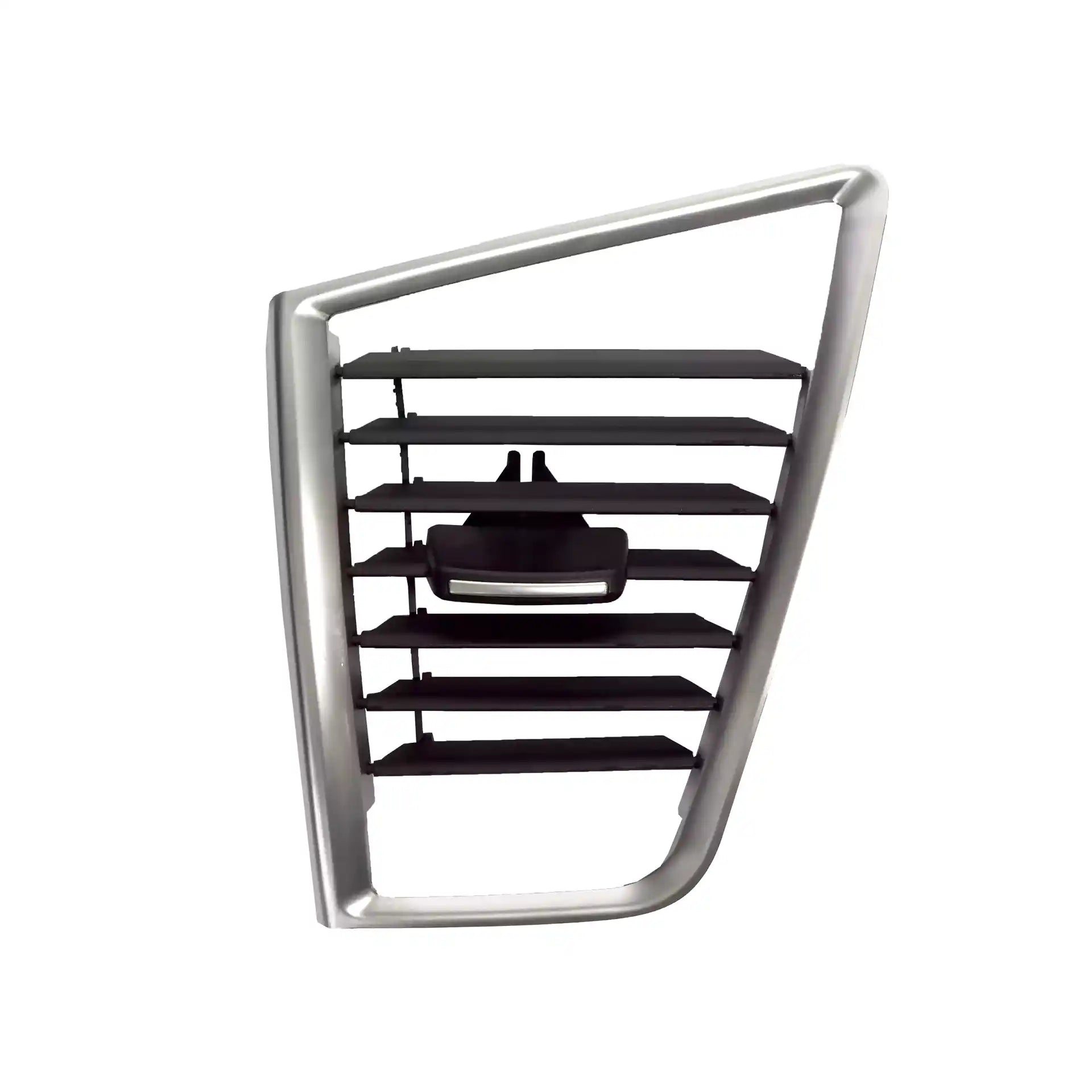 Left AC Vent Grille for AUDI Q5 8RB (2008-2017) in Black & Silver color RHD Chrome