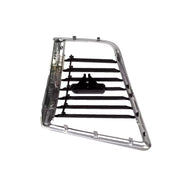 Left AC Vent Grille for AUDI Q5 8RB (2008-2017) in Black & Silver color RHD Chrome