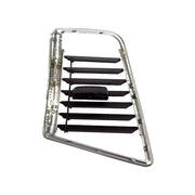 Left AC Vent Grille for AUDI Q5 8RB (2008-2017) in Black & Silver color RHD Chrome