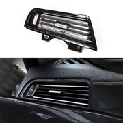 Left AC Vent Grille for BMW 5 Series F11 (2010-2016) in Black color Piano Black Chrome