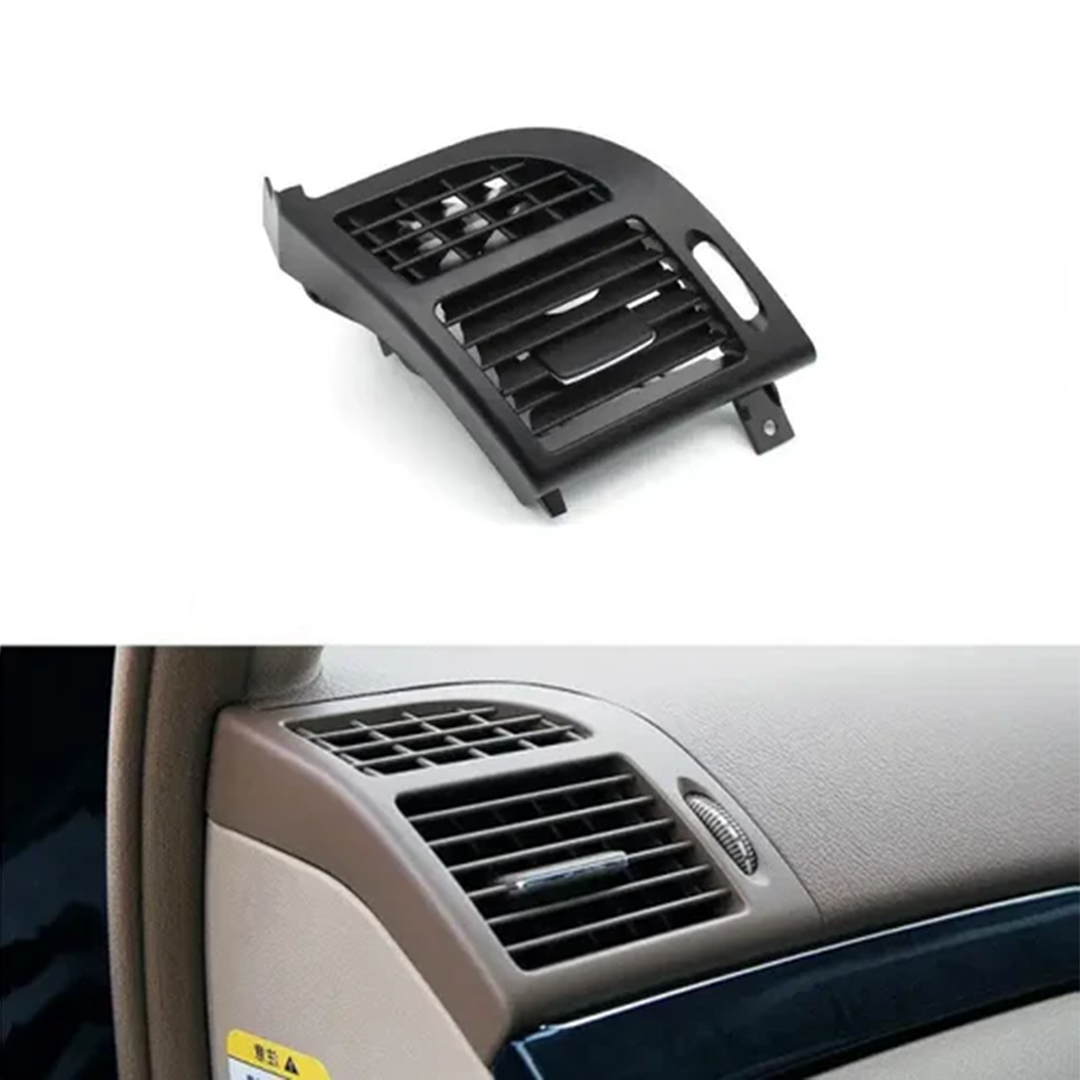 Left AC Vent Grille for MERCEDES-BENZ E-CLASS W211 (2002-2008) in Black color