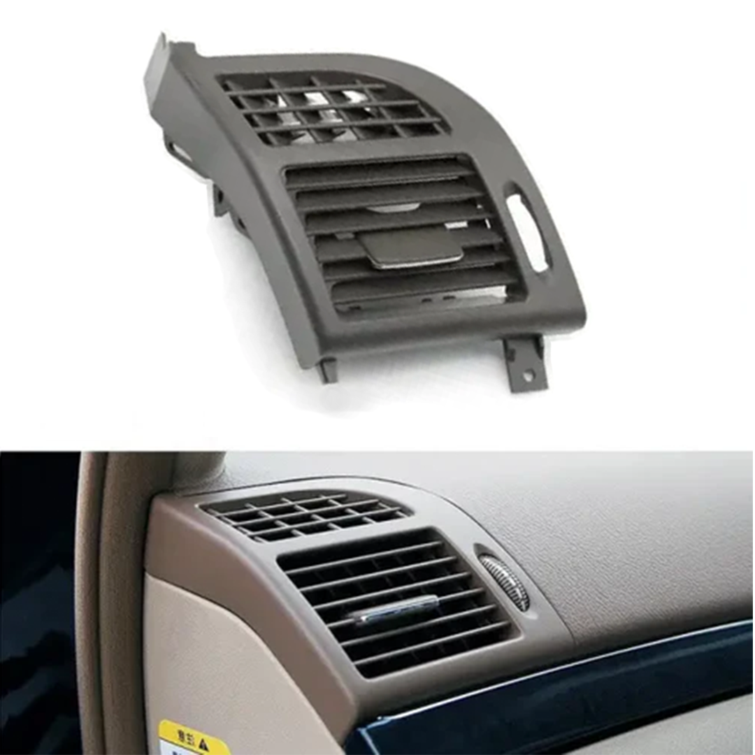 Left AC Vent Grille for MERCEDES-BENZ E-CLASS W211 (2002-2008) in Dark Gray color