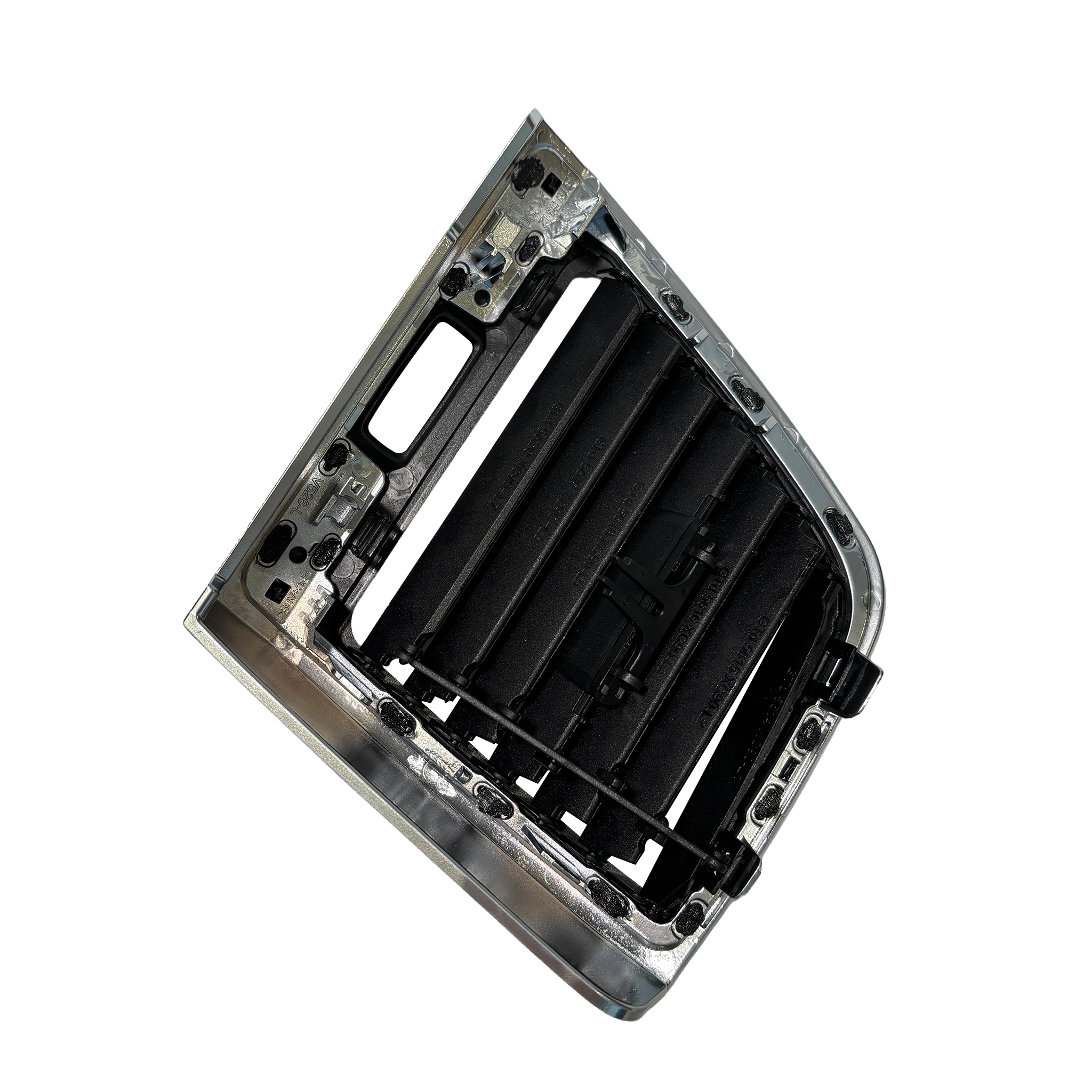 Left AC Vent Grille for VOLVO XC90 256 (2015-2022) in Polished Black color