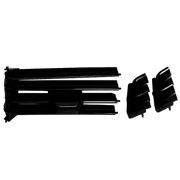 Left AC Vent Repair Kit for BMW X6 G06 (2020-2023) in Black color