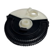 Left AC Vent Repair Kit for MERCEDES-BENZ E-CLASS W211 (2002-2008) in Black color Roller Wheel