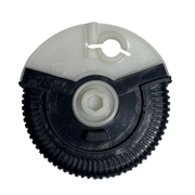 Left AC Vent Repair Kit for MERCEDES-BENZ E-CLASS W211 (2002-2008) in Black color Roller Wheel
