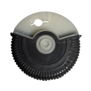 Left AC Vent Repair Kit for MERCEDES-BENZ E-CLASS W211 (2002-2008) in Dark Gray color Roller Wheel