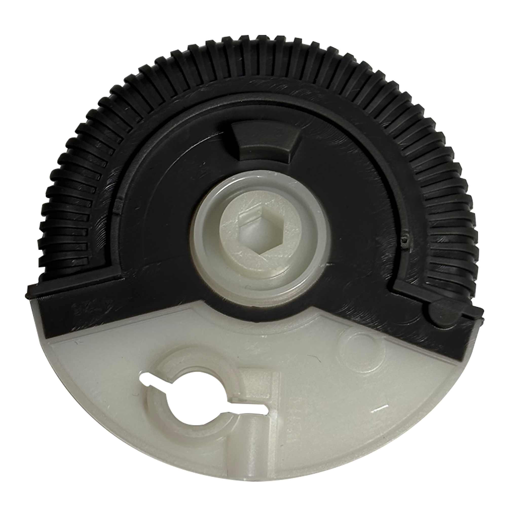 Left AC Vent Repair Kit for MERCEDES-BENZ E-CLASS W211 (2002-2008) in Dark Gray color Roller Wheel