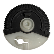Left AC Vent Repair Kit for MERCEDES-BENZ E-CLASS W211 (2002-2008) in Dark Gray color Roller Wheel