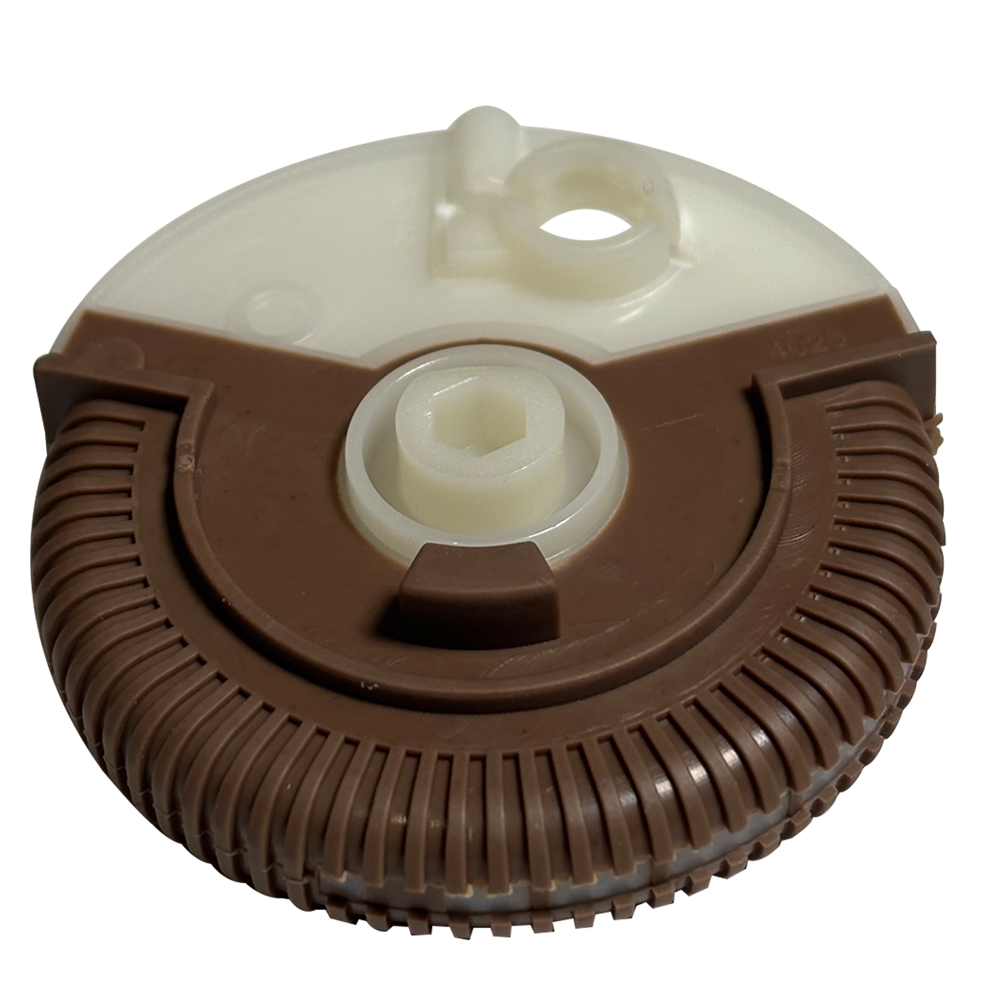 Left AC Vent Repair Kit for MERCEDES-BENZ E-CLASS W211 (2002-2008) in Dark Yellow color Roller Wheel