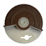 Left AC Vent Repair Kit for MERCEDES-BENZ E-CLASS W211 (2002-2008) in Dark Yellow color Roller Wheel