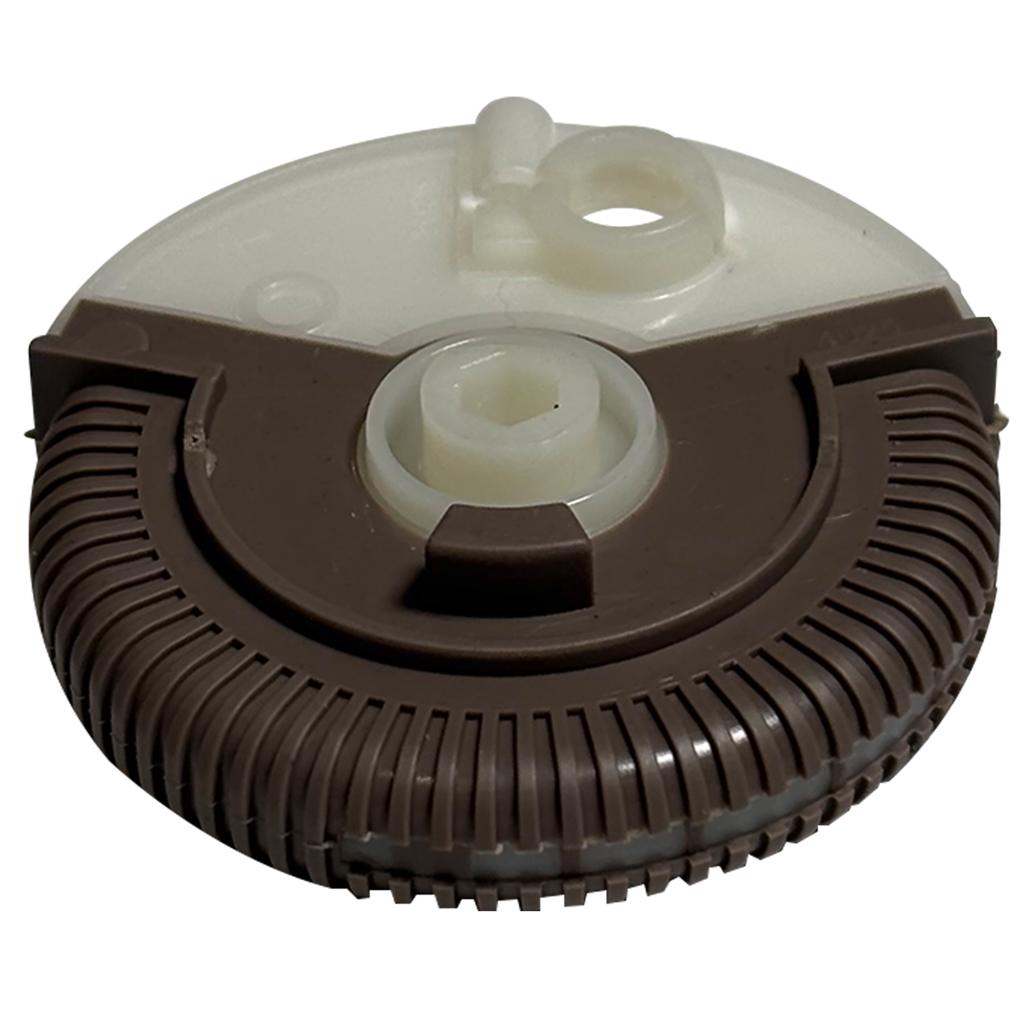 Left AC Vent Repair Kit for MERCEDES-BENZ E-CLASS W211 (2002-2008) in Stone Yellow color Roller Wheel