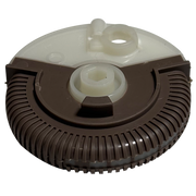 Left AC Vent Repair Kit for MERCEDES-BENZ E-CLASS W211 (2002-2008) in Stone Yellow color Roller Wheel