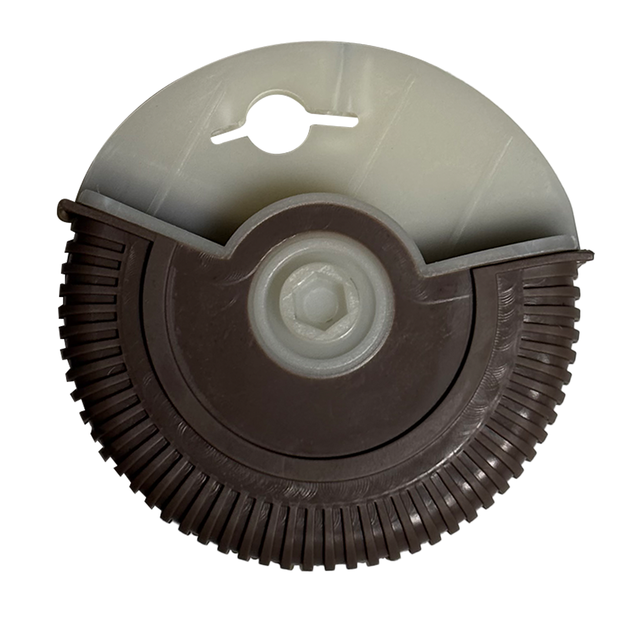 Left AC Vent Repair Kit for MERCEDES-BENZ E-CLASS W211 (2002-2008) in Stone Yellow color Roller Wheel