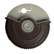 Left AC Vent Repair Kit for MERCEDES-BENZ E-CLASS W211 (2002-2008) in Stone Yellow color Roller Wheel