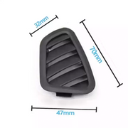 Left AC Vent Trim for MERCEDES-BENZ E-CLASS W213 (2016-2023) in Black color