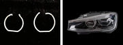 Left Angel Eye Halo Ring for BMW X4 F26 (2014-2017) Facelift High Spec Small
