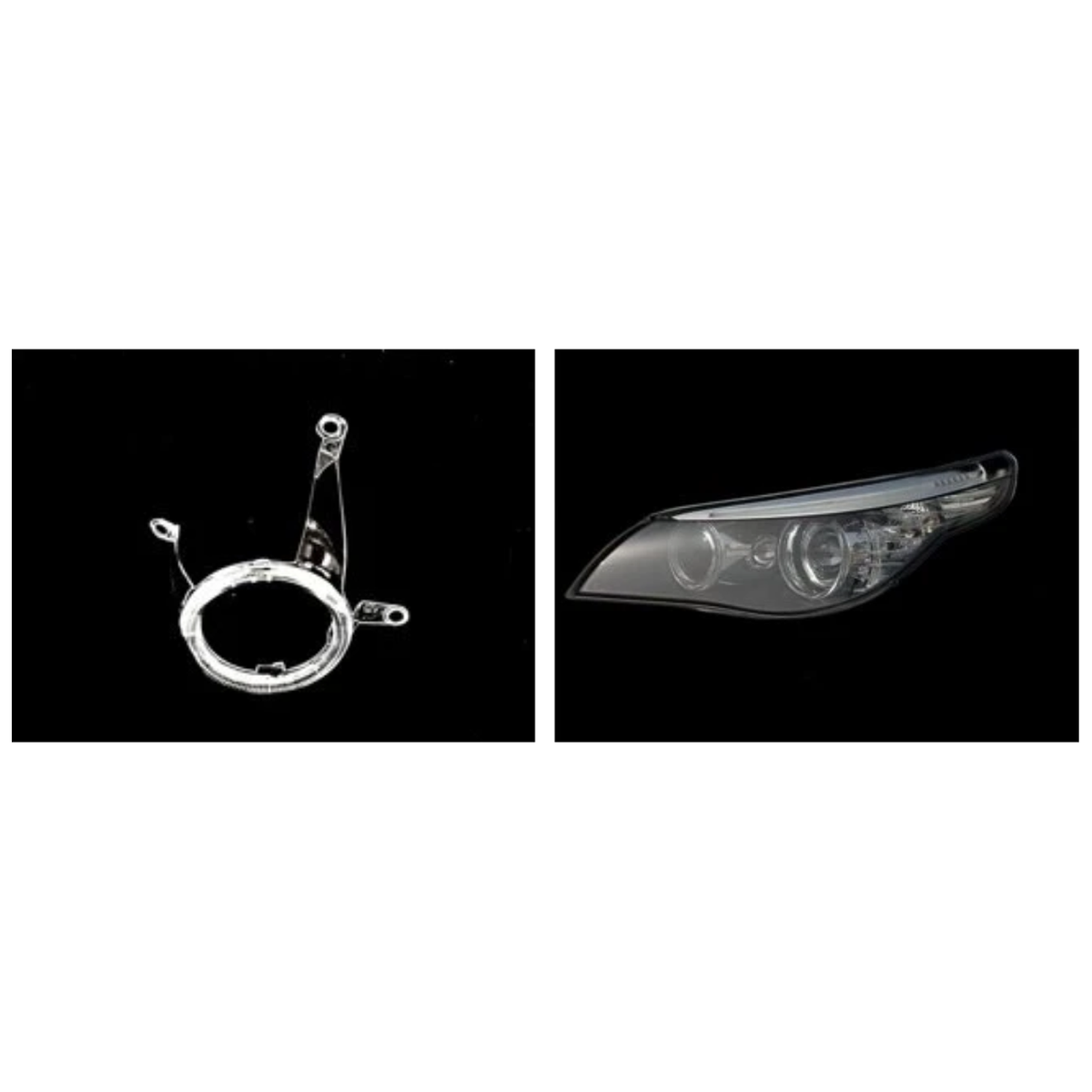 Left Angel Eye Halo Ring for for BMW 5 SERIES E61 (2007-2010) Small Ring