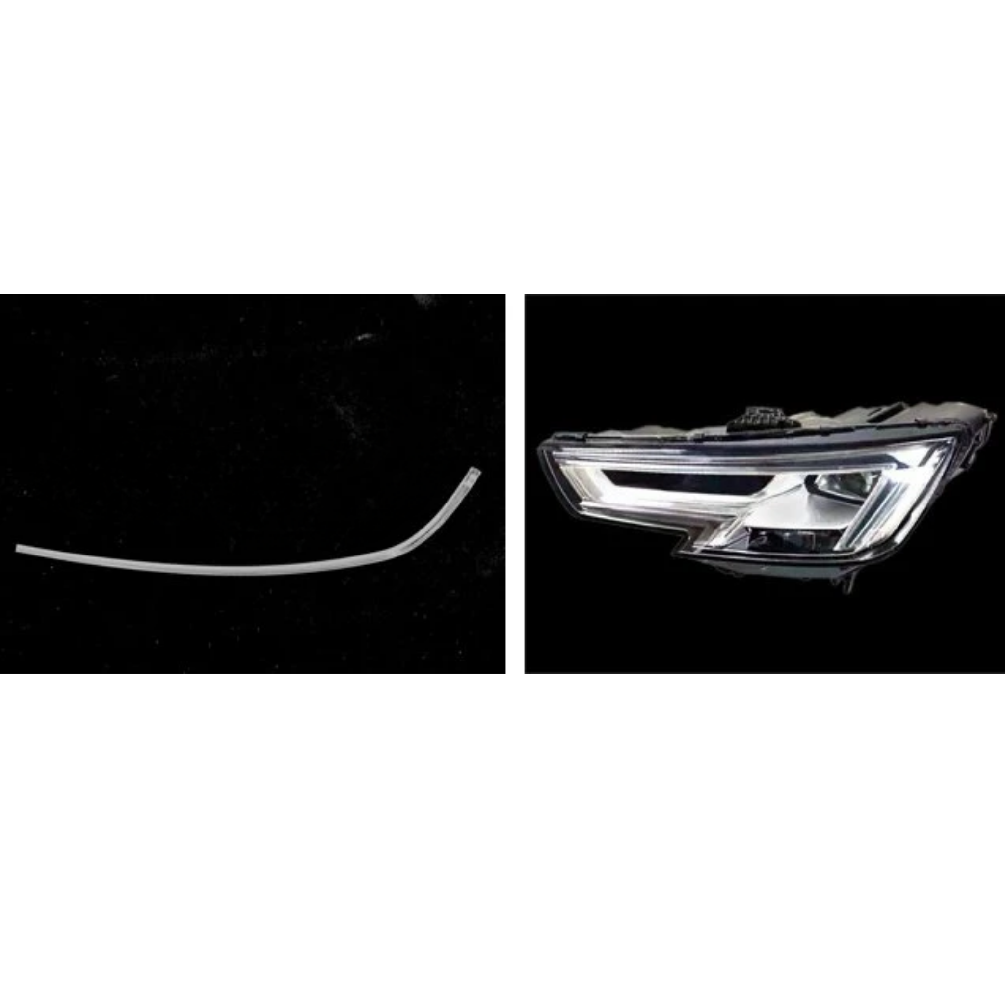 Left DRL Lamp Tube for AUDI A4 8W2 (2016-2019) Long 1 Pc Per Headlight