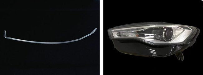 Left DRL Lamp Tube for AUDI A6 4G (2016-2018) HID 1 Pc Per Headlight