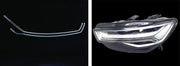 Left DRL Lamp Tube for AUDI A6 4G (2016-2018) LED High Spec Set of 2 Pcs Per Headlight