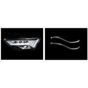 Left DRL Lamp Tube for AUDI A6 4K (2019-2023) Matrix Short Strip