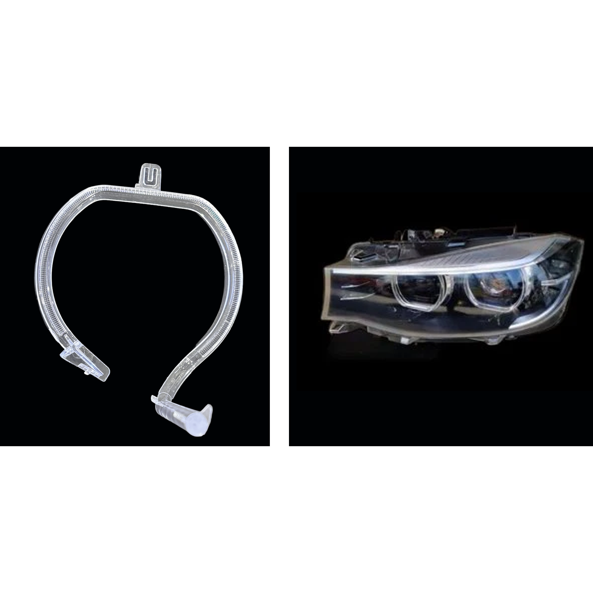 Left DRL Lamp Tube for BMW 3 F34 (2016-2019) LED (Small) 1 Pc Per Headlight