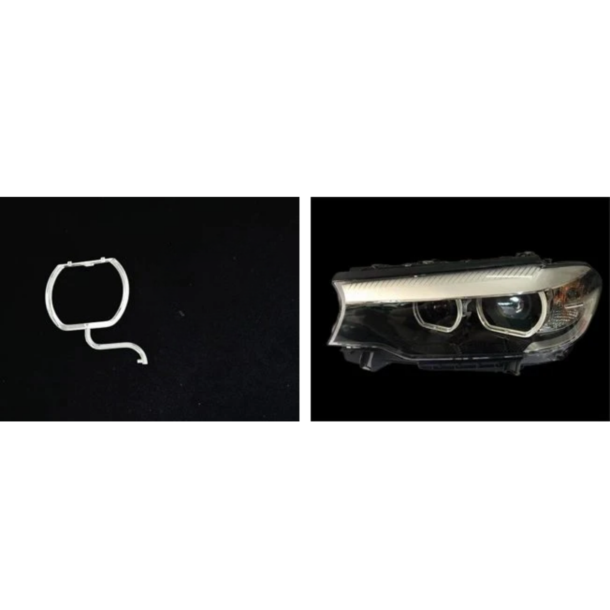 Left DRL Lamp Tube for BMW 5 SERIES G30 (2017-2020) Low Spec (Small) 1 Pc Per Headlight