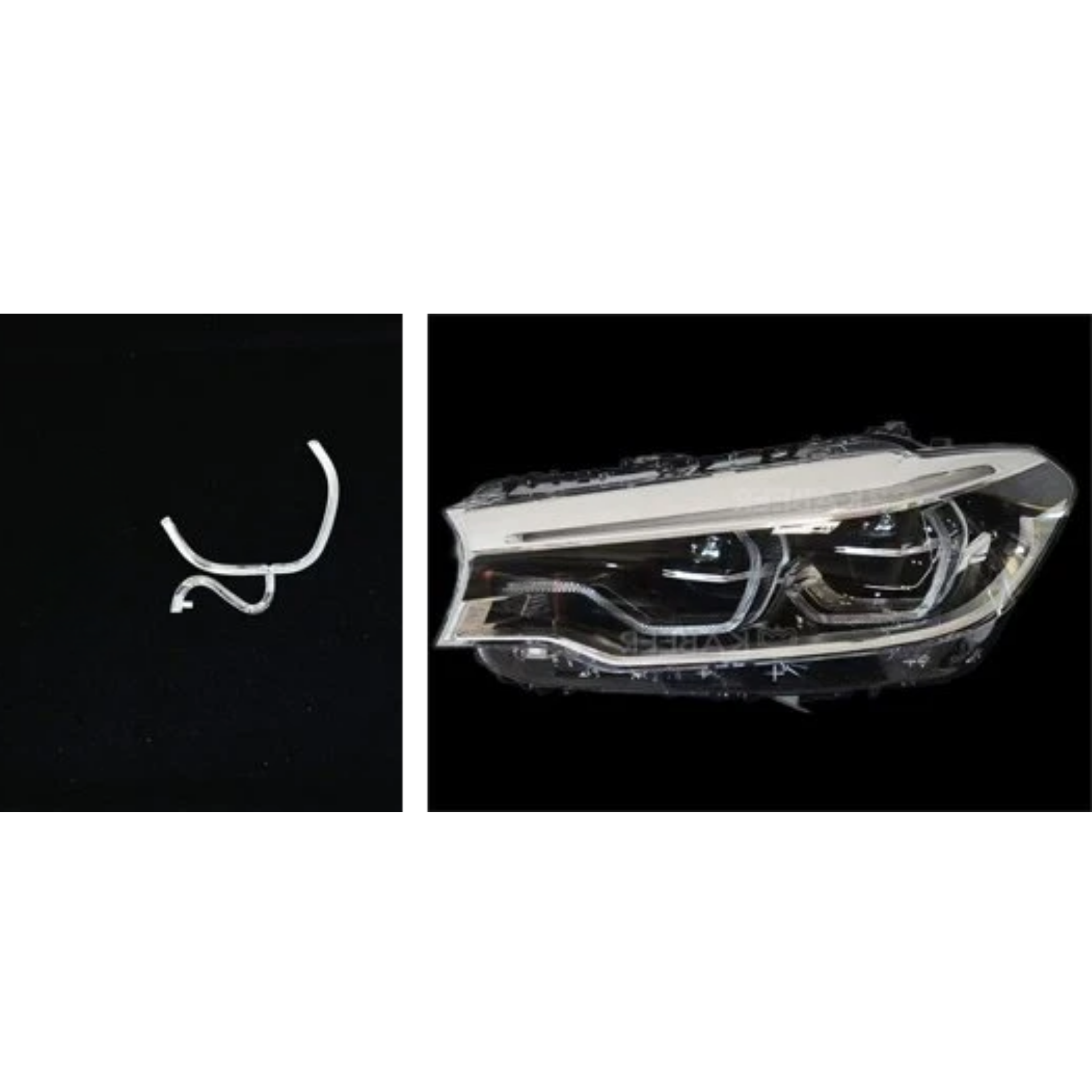 Left DRL Lamp Tube for BMW 5 Series G38 (2017-2019) High Spec (Small) 1 Pc Per Headlight